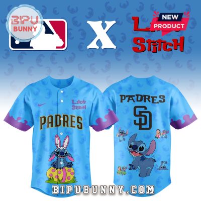 San Diego Padres MLB x Lilo and Stitch Baseball Jersey