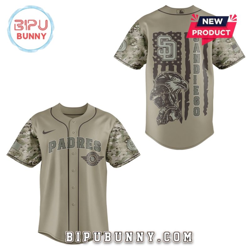 San Diego Padres MLB x Veteran U.S 2025 Baseball Jersey