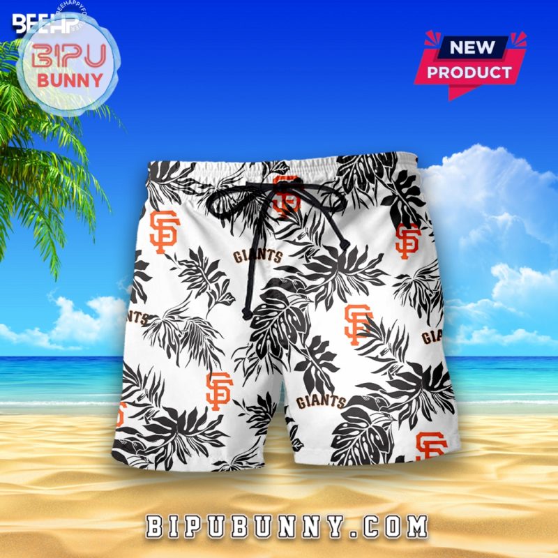 San Francisco Giants Beach Outfit Hawaiian Shirt
