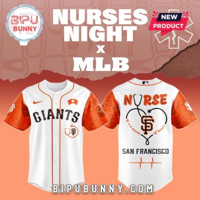 San Francisco Giants MLB Nurses Game Night Baseball Jersey