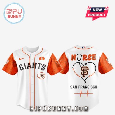San Francisco Giants MLB Nurses Game Night Baseball Jersey