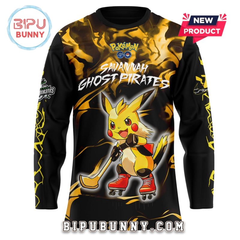 Savannah Ghost Parrots x Pokémon GO Hockey Jersey
