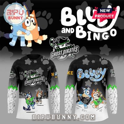Savannah Ghost Pirates Bluey and Bingo Hockey Jersey