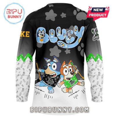 Savannah Ghost Pirates Bluey and Bingo Hockey Jersey