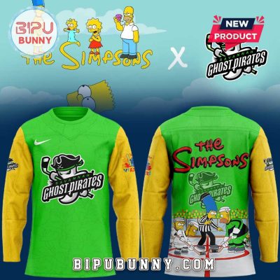 Savannah Ghost Pirates x 35th The Simpsons Hockey Jersey