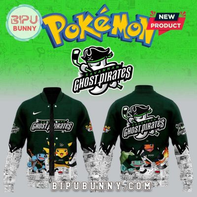 Savannah Ghost Pirates x Pokémon 2025 Baseball Jacket