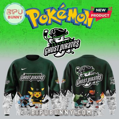 Savannah Ghost Pirates x Pokémon 2025 Hoodie