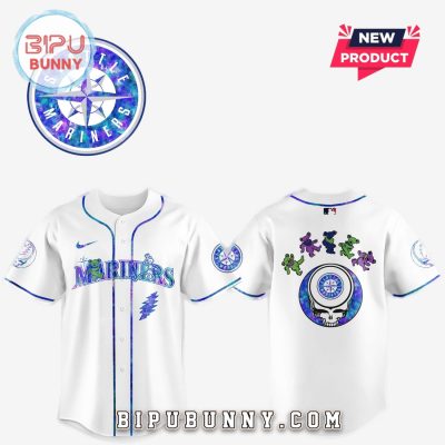 Seattle Mariners 2025 Grateful Dead Night Baseball Jersey