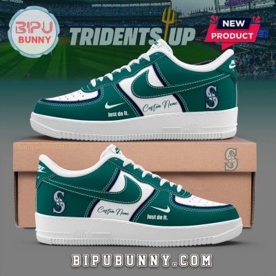 Seattle Mariners Tridents Up Air Force 1 Sneakers