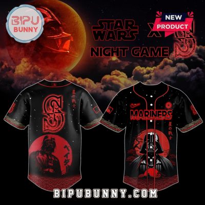 Seattle Mariners x Star Wars Night Game Baseball Jersey