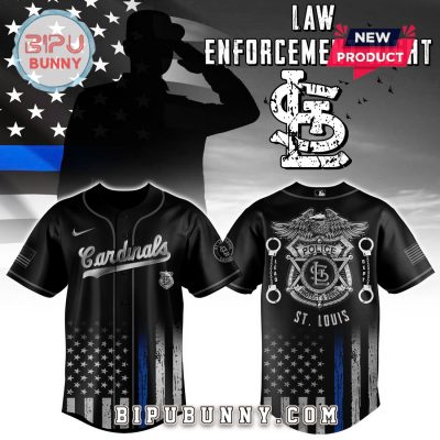 St.Louis Cardinals MLB x Law Enforcement Night Baseball Jersey