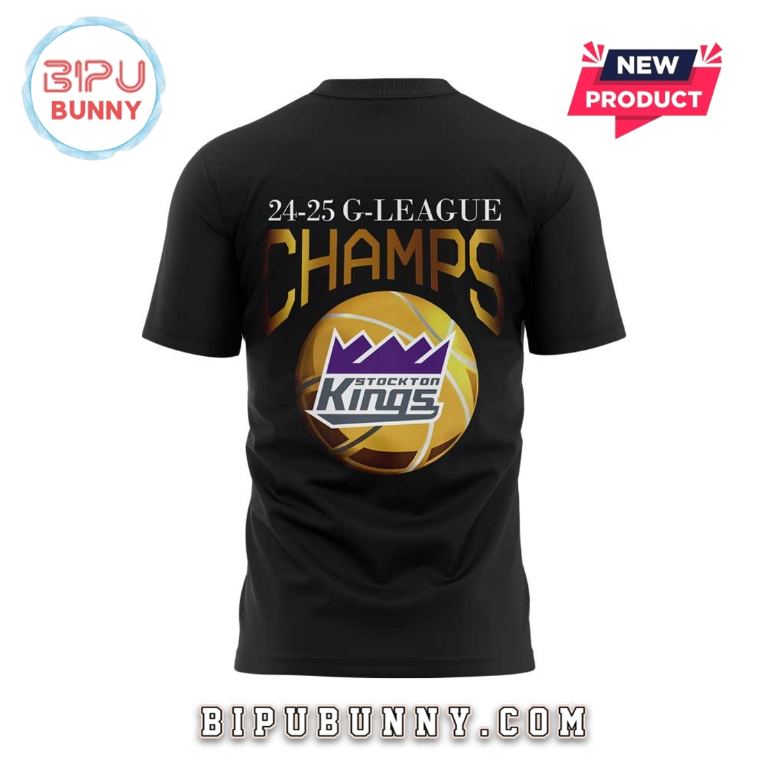 Stockton Kings G-League Champions 2025 Hoodie Stockton Kings G-League Champions 2025 Hoodie