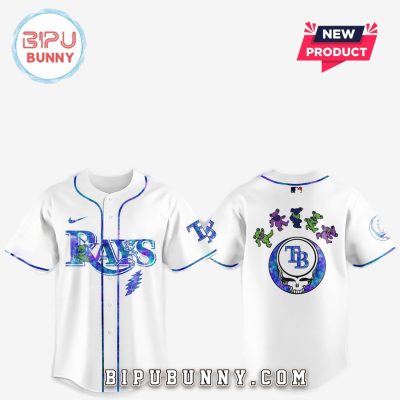 Tampa Bay Rays 2025 Grateful Dead Night Baseball Jersey