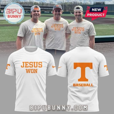 Tennessee Volunteers Jesus Won White Hoodie