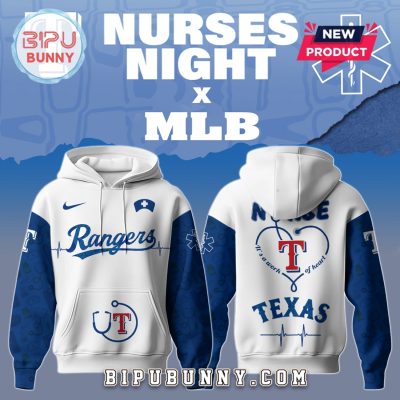 Texas Rangers MLB Nurses Game Hoodie And Pants