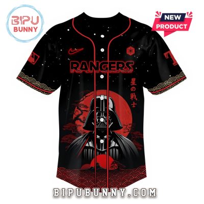 Texas Rangers x Star Wars Night Game Baseball Jersey