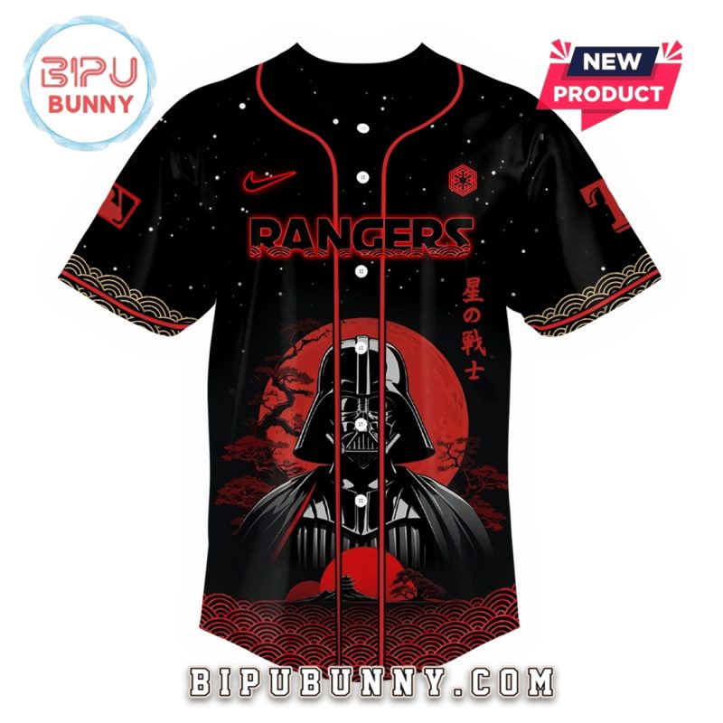 Texas Rangers x Star Wars Night Game Baseball Jersey