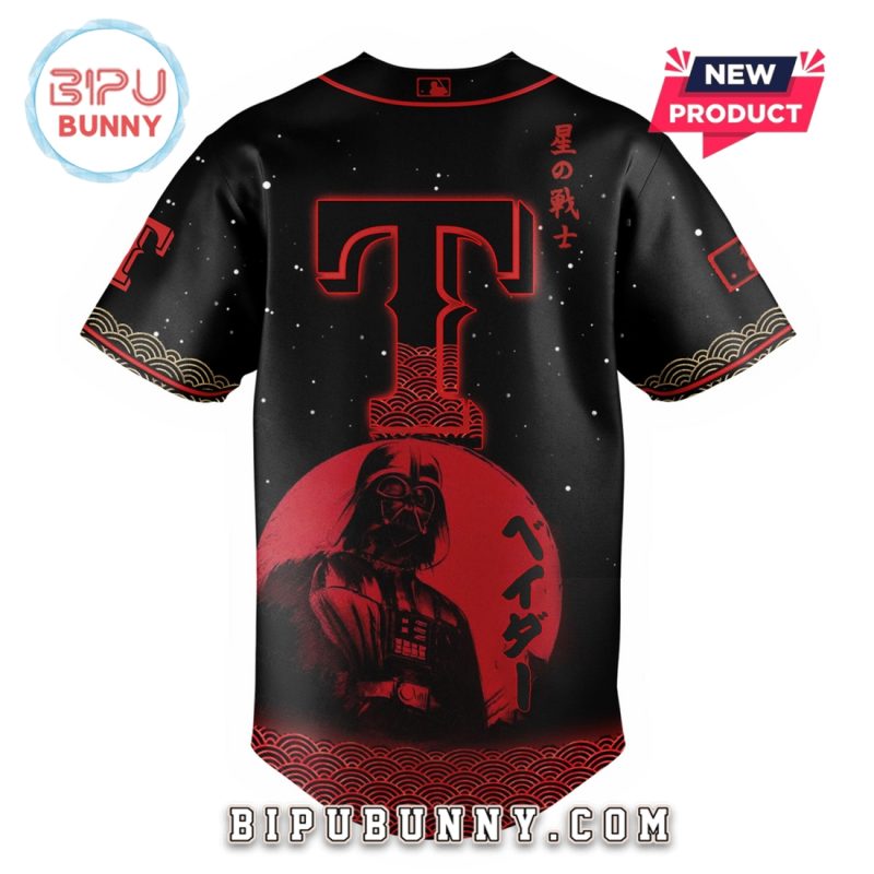 Texas Rangers x Star Wars Night Game Baseball Jersey
