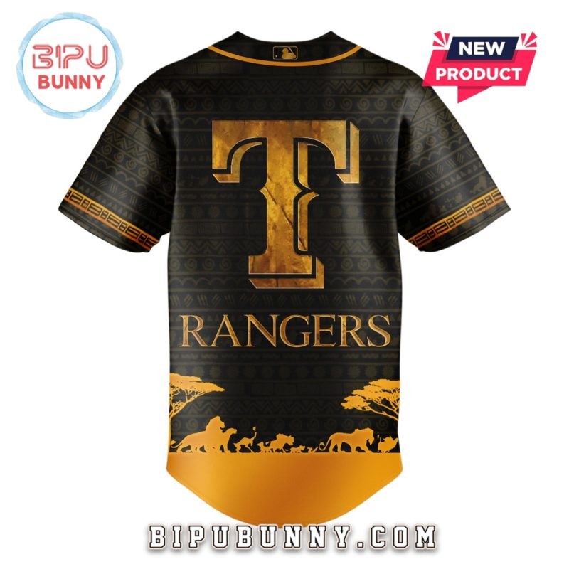 Texas Rangers x The Lion King Exclusive Baseball Jersey
