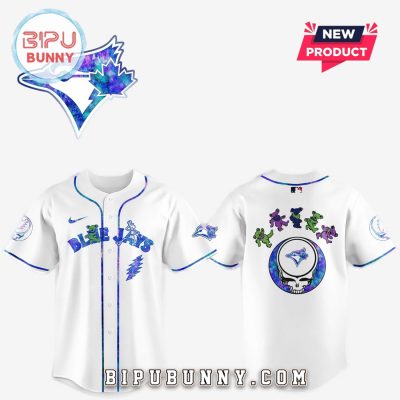 Toronto Blue Jays 2025 Grateful Dead Night Baseball Jersey