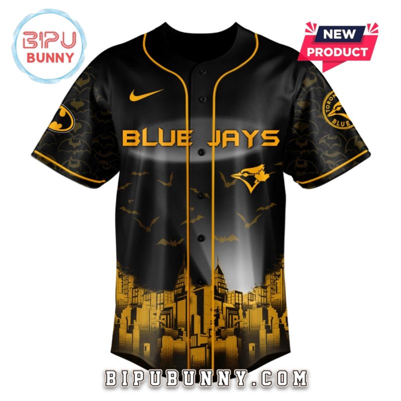 Toronto Blue Jays MLB x Batman Game Night Baseball Jersey