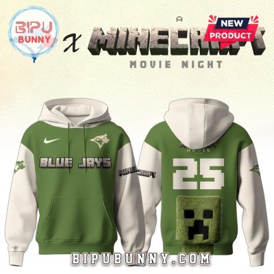 Toronto Blue Jays MLB x Minecraft Movie Night Hoodie And Pants