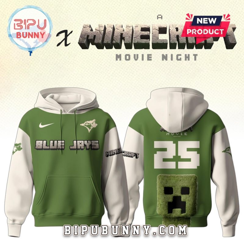 Toronto Blue Jays MLB x Minecraft Movie Night Hoodie And Pants