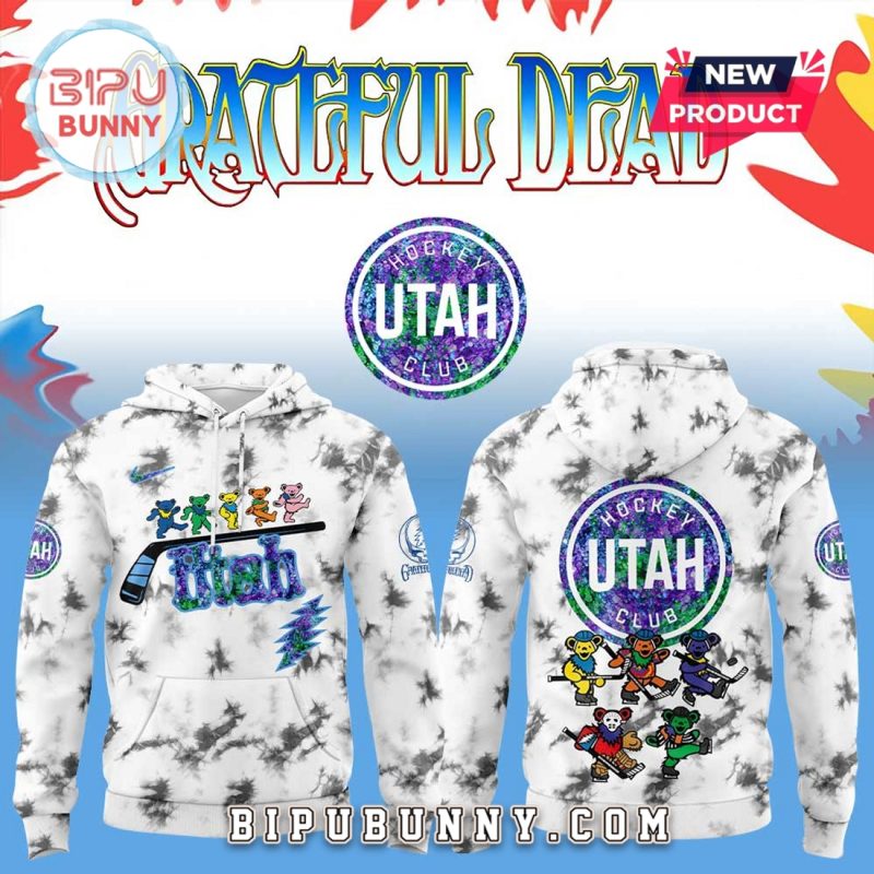 Utah Hockey 2025 Grateful Dead Night Hoodie And Pants