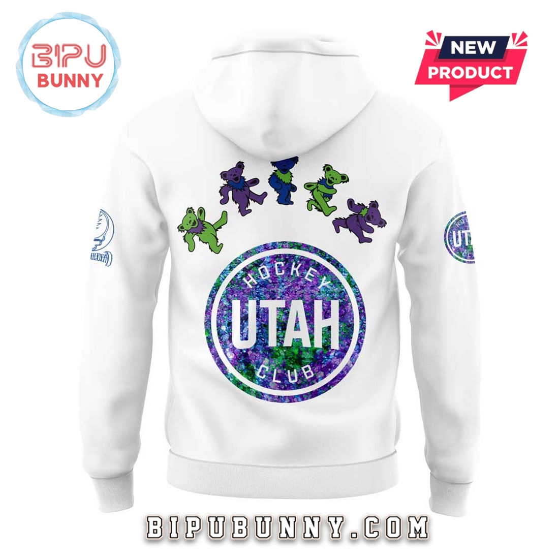 Utah Hockey Grateful Dead Night Hoodie And Pants Utah Hockey Grateful Dead Night Hoodie And Pants