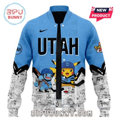 Utah Hockey x Pokémon 2025 Baseball Jacket