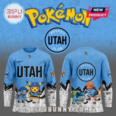 Utah Hockey x Pokémon 2025 Hockey Jersey