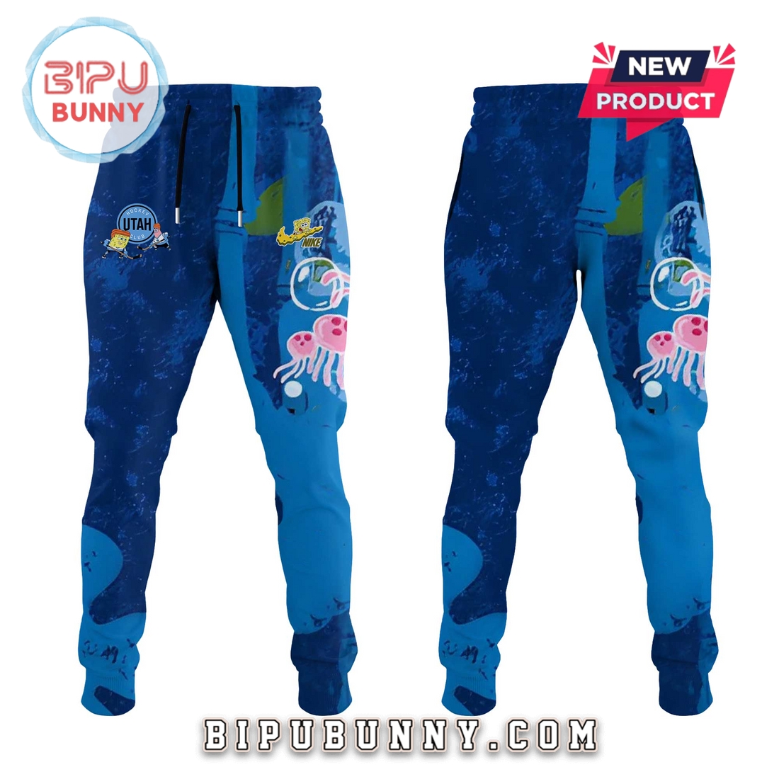Utah x Spongebob Squarepants Hoodie And Pants Utah x Spongebob Squarepants Hoodie And Pants