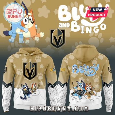 Vegas Golden Knights Bluey and Bingo Hoodie And Pants