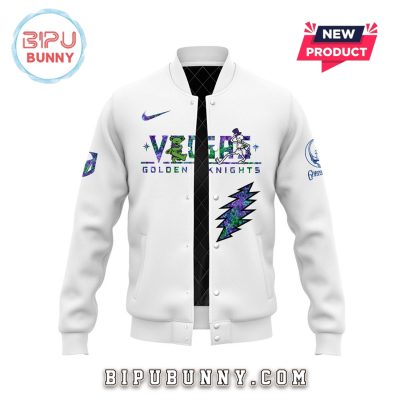 Vegas Golden Knights Grateful Dead Night Baseball Jacket