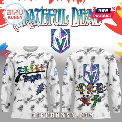 Vegas Golden Knights Grateful Dead Night Hockey Jersey