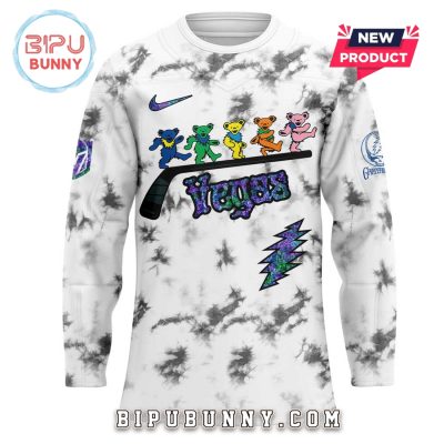 Vegas Golden Knights Grateful Dead Night Hockey Jersey