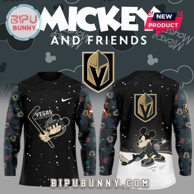 Vegas Golden Knights Mickey & Friends Hockey Jersey