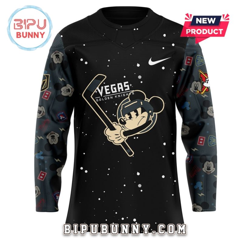 Vegas Golden Knights Mickey & Friends Hockey Jersey