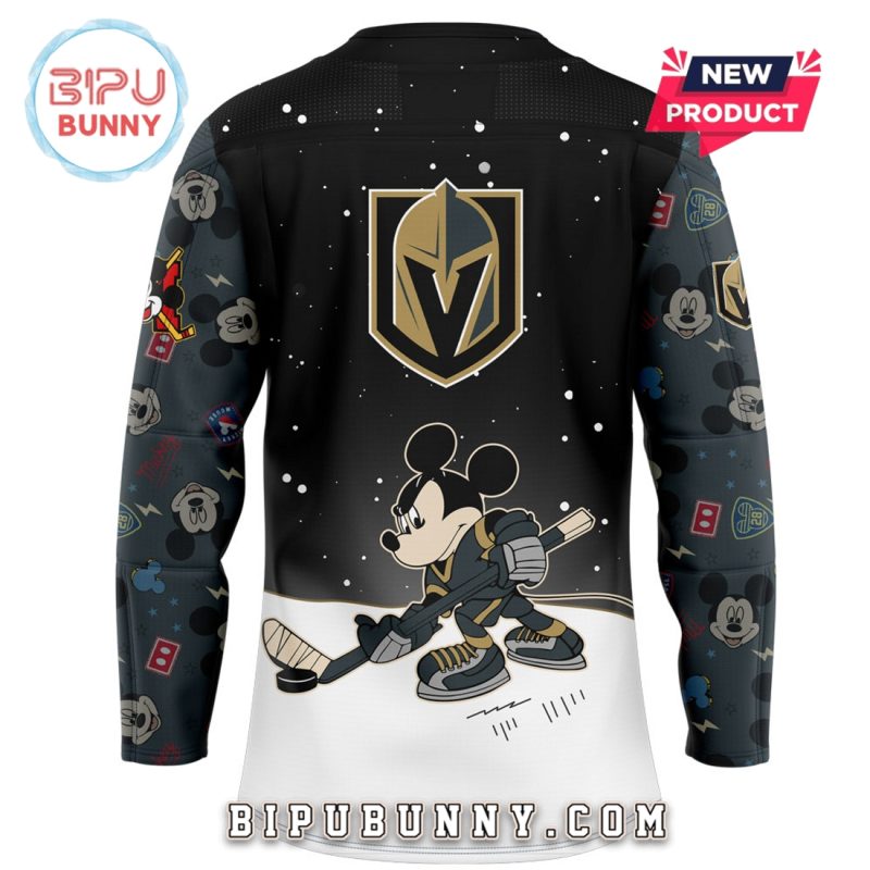 Vegas Golden Knights Mickey & Friends Hockey Jersey