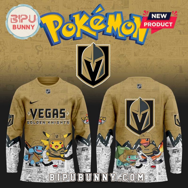 Vegas Golden Knights x Pokémon Hockey Jersey