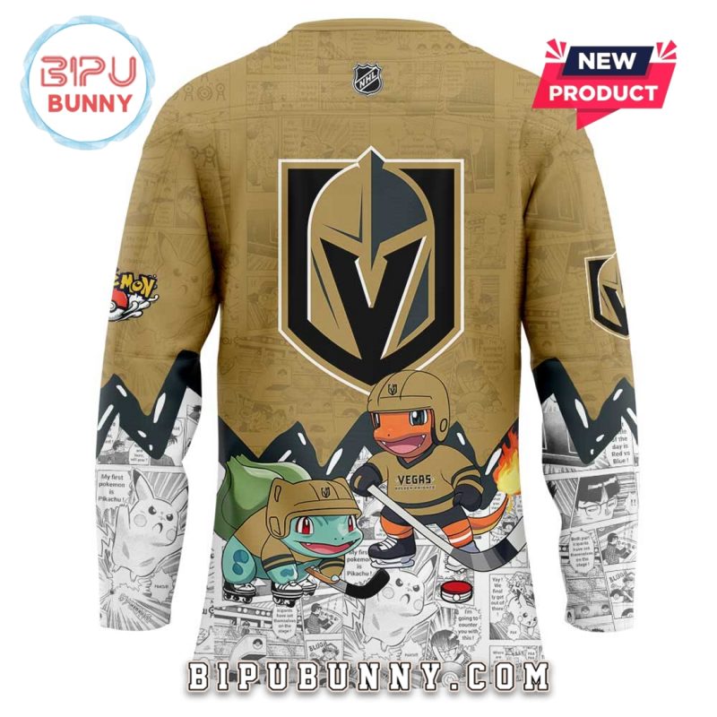 Vegas Golden Knights x Pokémon Hockey Jersey