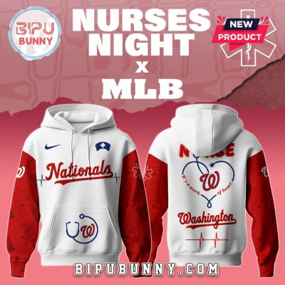 Washington Nationals MLB Nurses Game Hoodie And Pants