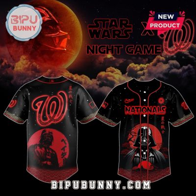 Washington Nationals x Star Wars Night Game Baseball Jersey