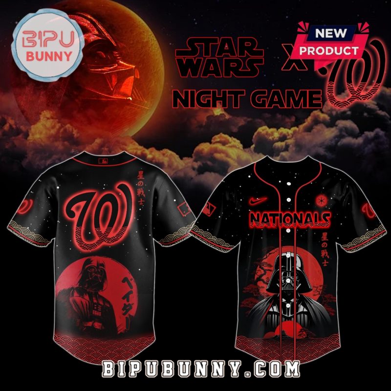 Washington Nationals x Star Wars Night Game Baseball Jersey