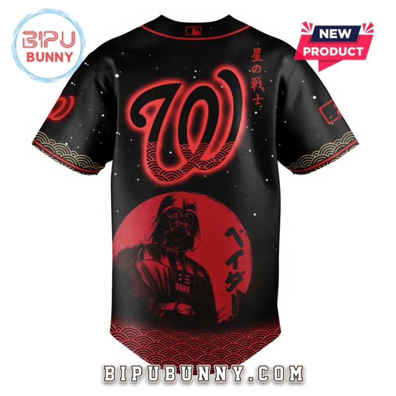 Washington Nationals x Star Wars Night Game Baseball Jersey
