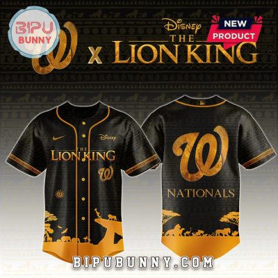 Washington Nationals x The Lion King Exclusive Baseball Jersey