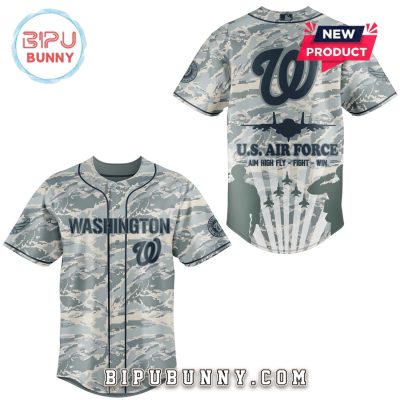 Washington Nationals x Veteran Air Force 2025 Baseball Jersey