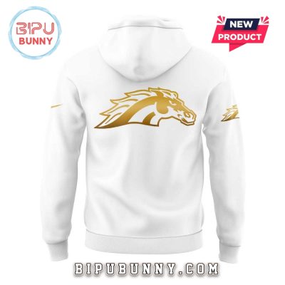 Western Michigan Hockey Champions Gold Logo Hoodie And Pants