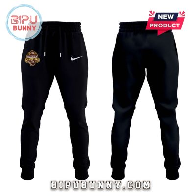 Western Michigan Hockey Champions Gold Logo Hoodie And Pants