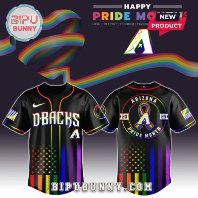 Arizona Diamondbacks Happy Pride Month Baseball Jersey